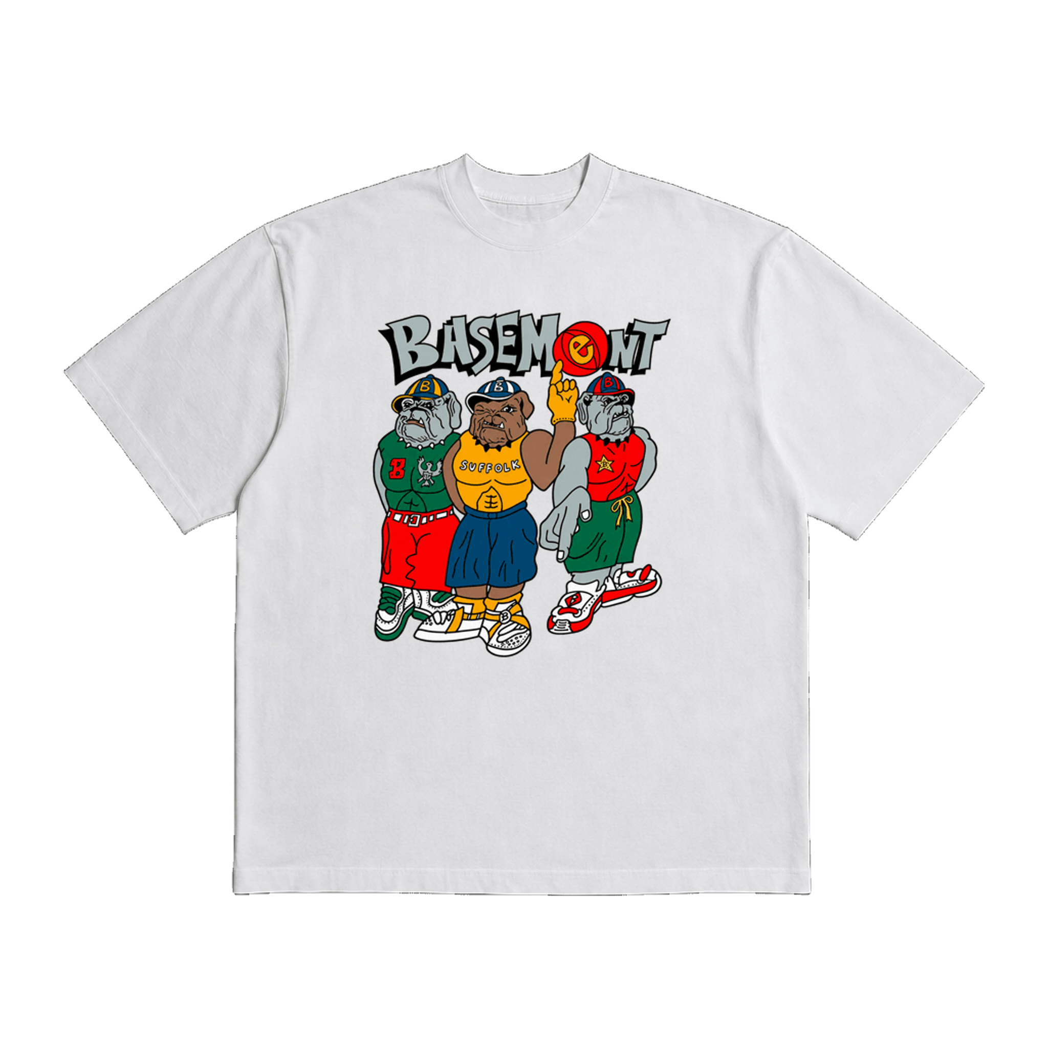 Basement Basketball Heavy Weight Tee