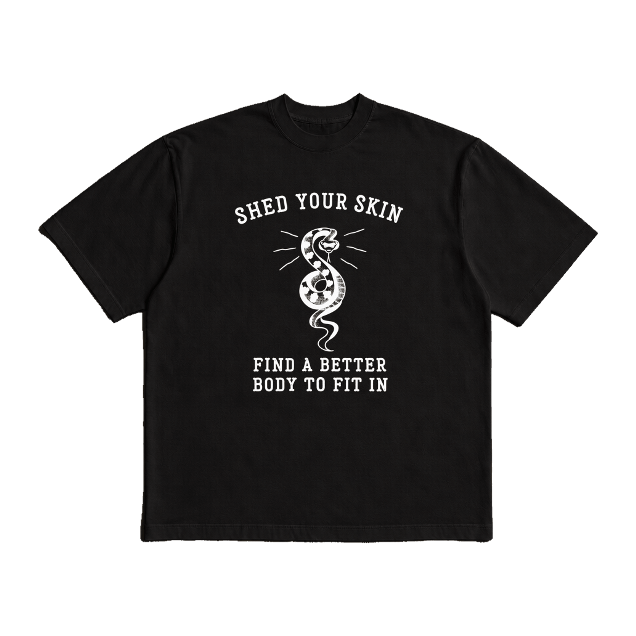 Title Fight Shed Black Heavy Weight Tee