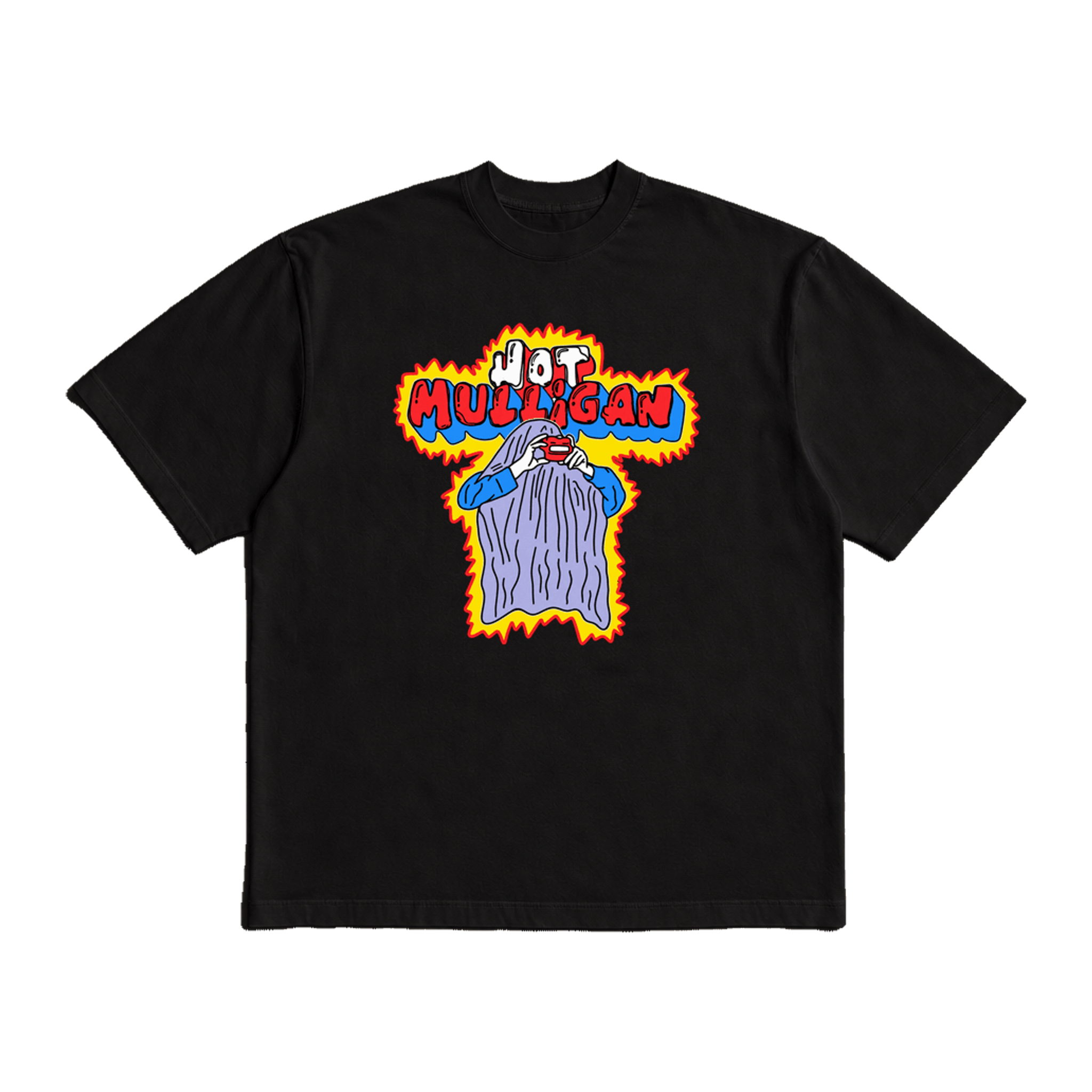 Hot Mulligan Band Ghost Heavy Weight Tee