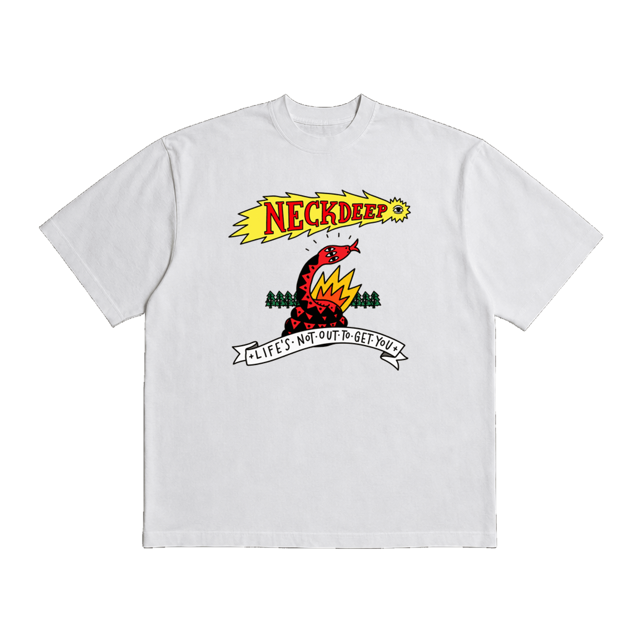 Neck Deep Life’s Not Out To Get You Snake Heavy Weight Tee